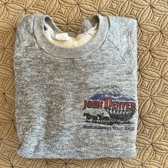 Original John Denver Australian Tour Crewneck XS - Picture 3 of 5